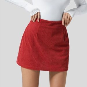 Red Halara Skirt Size XL NWT